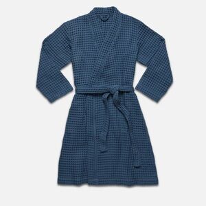 Brookline Dreamwave Waffle Robe in Teal
